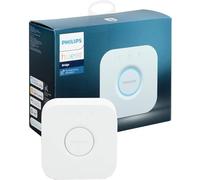 Philips Hue Bridge, Smart Home Automation Hub, White | Supports 50 Lights, 12 Accessories, IP20, Simple Set up, Bluetooth App Control