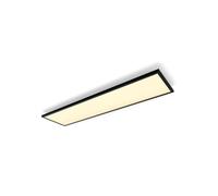 Philips Hue Ceiling Light Aurelle Rectangle Panel Black