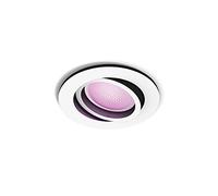 Philips Hue Centura LED Smart Bathroom Light [White - Round] with Bluetooth, Works with Alexa, Google Assistant and Apple Homekit.