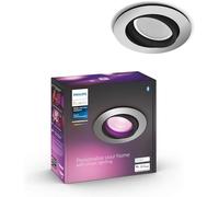 Philips Hue Centura White and Colour Ambiance Smart Ceiling Light [Round - White] with Bluetooth, Works with Alexa, Google Assistant and Apple Homekit