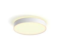 Philips Hue Devere LED Opaque Flush Ceiling Light, White