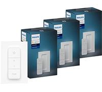 Philips Hue Dimmer Switch v2 - Wireless Remote Control - Battery-Powered - (Triple Pack)