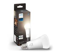 Philips Hue White E27 LED Bulb, 1600lm, dimmable Warm White Light, controllable via app, Compatible with Amazon Alexa (Echo, Echo Dot), Old Generation