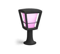 Philips Hue Econic Pedestal Garden Light, Black | White and Colour Ambiance Light, Smart LED, 16 Million Colours, Hue Bridge Required (Sold Separate), Smart Home