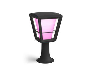 Philips Hue Econic White & Colour Ambiance LED Smart Garden Pedestal [Standing Lantern]. Works with Alexa, Google Assistant and Apple HomeKit