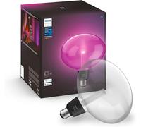 Philips Hue Ellipse Smart Light Bulb, E27 | White and Colour Ambiance Light, Smart LED, 500lm, 6.5W, Dimmable, Edison Screw Design, Bluetooth App Control, Smart Home