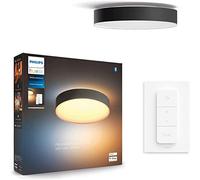 Philips Hue Enrave Ceiling Light, Medium, Black