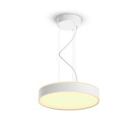 Philips Hue Enrave White Ambiance Smart Suspension Ceiling Light. Works with Alex, Google Assistant and Apple HomeKit, White