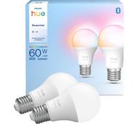 Philips Hue White and Colour Ambiance Essential A60 - E27 smart bulb - 806 lm - 8W - 2-pack