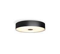 Philips Hue Fair White Ambiance Smart Ceiling Light Led with Bluetooth, Black and Dimmer Switch Works with Alexa, Google Assistant and Apple Homekit