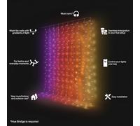 Philips Outdoor Luminaires Festavia Curtain Lights - 1.35 X 2 M, 250 Leds