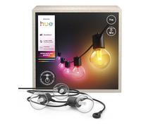 Philips Hue Festavia Globe Outdoor String Lights, White and Color Ambiance, 7 M, 10 Bulbs, Dimmable, Control with Hue App, Works with Alexa, Google Assistant, and Apple Home