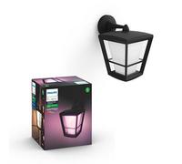 Philips Hue Econic White and Colour Ambiance LED Smart Garden Wall Light [Down Lantern], Works with Alexa, Google Assistant and Apple Homekit