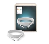 Philips Hue Flux LED Lightstrip Extension Cable, 5m, White | Easy to Install and Connect, Indoor Lighting Accessories, Safe Low-Voltage Setup (IP20), Smart Home