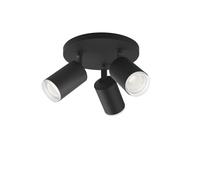 Philips Hue Fugato 18W Colour Changing 3 Light Spotlight Fitting In Black Finish