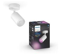 Philips Hue Fugato White & Colour Ambiance Smart Single Ceiling Spotlight LED, New