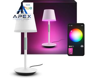 Philips Hue Go Smart Portable Table Lamp Downlight - White & Colour...