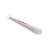 Philips Hue Gradient Light Tube White & Colour Ambiance for TV and Gaming. Works with Alexa, Google Assistant and Apple HomeKit, Small, White