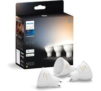Philips Hue GU10 - Smart Spotlight - (3-Pack) White Ambiance 3 Pack - 400 lumen