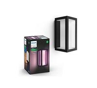 Philips Hue Impress Hue White And Colour Ambience Eu Wall Lantern Black 2 One Colour
