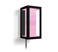 Philips Hue Impress Outdoor Wall Light, Black | White and Colour Ambiance Light, Smart LED, Low Voltage, 16 Milllion Colours, Requires Hue Bridge (Sold Separate), Smart Home