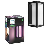 Philips Hue Impress Small Outdoor Wall Light - Black