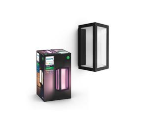 Philips Hue Impress Smart LED Half Lantern Outdoor Wall Light - Black