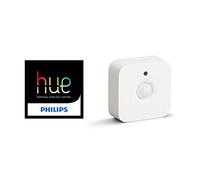 Philips Hue Indoor Motion Sensor, Smart Home Wireless Lighting Accessory, App Controlled, White