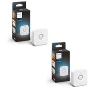 Philips Hue Indoor Motion Sensor with Wireless Control, Smart Lighting Accessory, White - 2 Pack