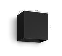 Philips Hue Resonate WACA downlight black