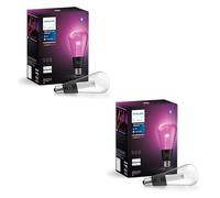 Philips Hue Lightguide Bundle 2X ST72 Edison White & Colour Ambiance E27 Smart Bulbs