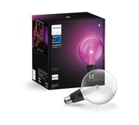 Philips Hue Lightguide G125 Large Globe Smart Bulb, White and Color Light, Bluetooth Compatible, Voice Control with Alexa, Apple Home & Google Assistant