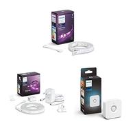 Philips Hue Lightstrip Plus v4 Extension[1m] White & Colour Ambiance Smart LED with Bluetooth Hue Lightstrip Plus v4 [2 m] White & Colour Hue Intelligent Indoor Motion Sensor