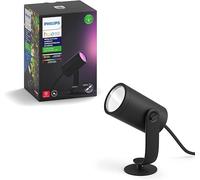 Philips Hue Lily White and Colour Ambiance LED Single Spotlight Extension: Smart Outdoor Lighting for Garden, Works with Alexa, Google Assistant and Apple Homekit