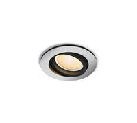 Philips Hue Milliskin White Ambiance Recessed Led Smart Ceiling Spotlight [Gu10 Spot] with Bluetooth, Aluminium Works with Alexa, Google Assistant and