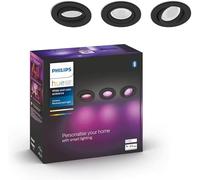 Philips Hue New Centura White and Colour Ambiance Smart Ceiling Light 3 Pack [Round - White] with Bluetooth, Works with Alexa, Google Assistant and Apple Homekit