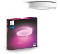 Philips Hue New Infuse White and Colour Ambiance Smart Ceiling Light [Large - White] with Bluetooth. Works with Alex, Google Assistant and Apple