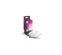 Philips Hue White and colour ambience Candle - E14 smart bulb - (2-pack)
