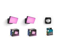 Philips Hue Outdoor Bundle - Motion Sensor + 2x Discover Floodlight White & Colour 15W - Smart Outdoor Lighting