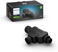 Philips Hue Outdoor T-Connector, Black 1 Count (Pack of 1)