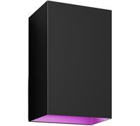 Philips Hue Resonate White and Colour Ambiance LED Smart Outdoor Wall Light, Black, Compatible with Alexa, Google Assistant and Apple HomeKit, New