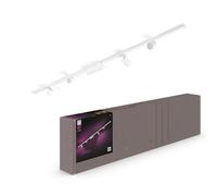 Philips Hue Perifo Straight Ceiling Base Kit Light Bar with 4 Spots, White | White and Colour Ambience, Smart LED, Customisable Home Lighting Design, Easy to Install, Smart Home