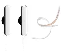 Philips Hue Play White & Colour Ambiance Smart Light Kit, Double Pack with 2m Lightstrip Plus, TV Backlight