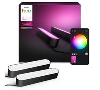 Philips Hue Play Smart Light Bar Double Pack Base 2 Count (Pack of 1), Black