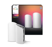 Philips Hue Play Smart Wall Washer (White), White & Color Light with ColorCast Technology, Bluetooth Compatible, Voice Control with Alexa, Apple Home & Google Assistant, 2-Pack
