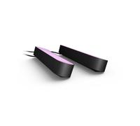 Philips Hue Play White & Colour Ambiance Light Bar Double Pack Smart LEDs Black