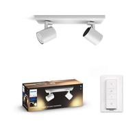 Philips Hue Runner White Ambiance Smart Ceiling Bar Light, 2X SpotLights [GU10 S
