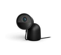 Philips Hue Secure Desktop Camera, 2K Video Resolution, Triggers Notifications, Two-way Audio, Seamless Integration with Hue Lights, Compact Design, Includes Stylish Desktop Stand, Black