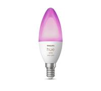 Philips Hue Ses 75W Led Rgb & Neutral White Candle Non-Dimmable Light Bulb