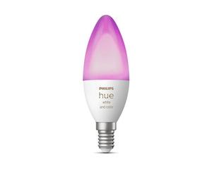 Philips Hue Ses 75W Led Rgb & Neutral White Candle Non-Dimmable Light Bulb